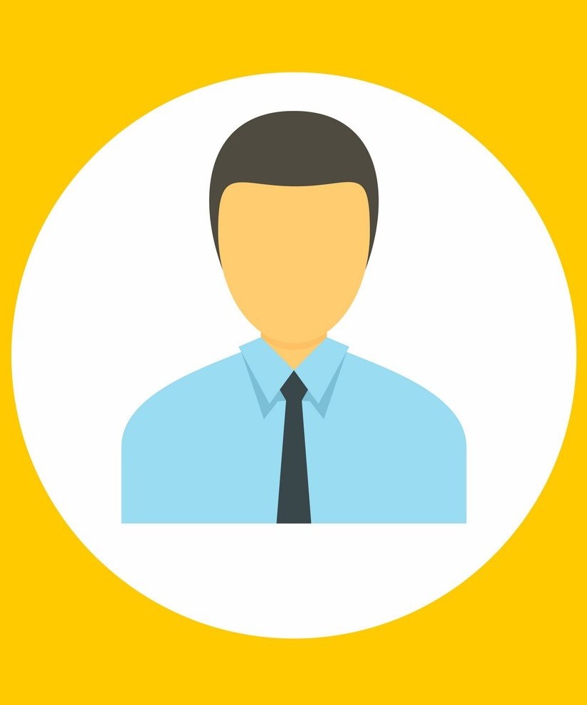Company manager icon. Flat illustration of company manager vector icon for web design